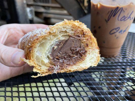 Chocolate croissant