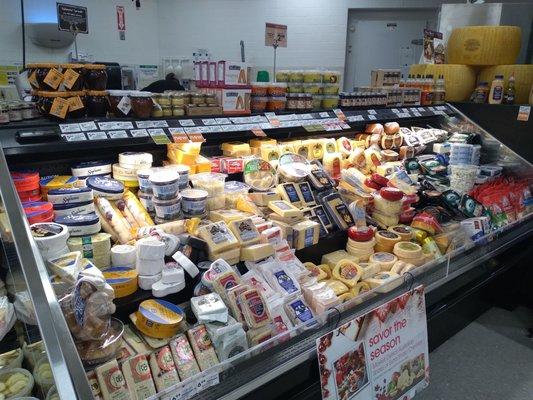 Nice inventory of delicious cheese!