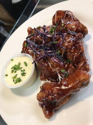 BBQ wings we are bring fine dining to McKinley park we deserve it 3170 s Ashland Ave