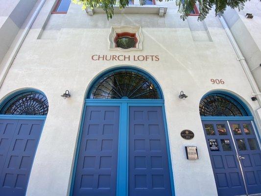 Church lofts San Diego.