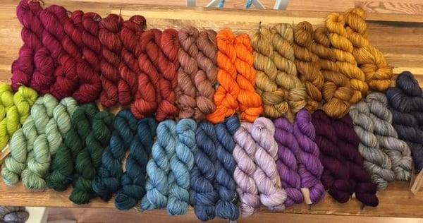 Madelinetosh Twist Light, Tosh DK, and A.S.A.P.