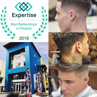 OneTen Barber Shop has been Voted Cleanest Barber Shop in Arizona 5 years in a row