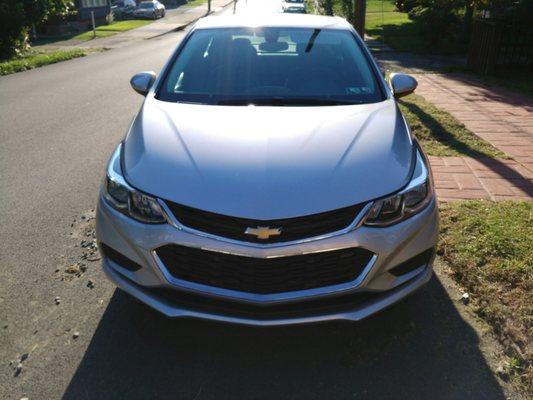 My brand new 2016 Chevy Cruze. thank you C. Harper!!!!!