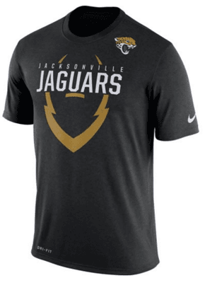 Jaguars 2016 sideline shirt. www.SportsManiaUSA.com