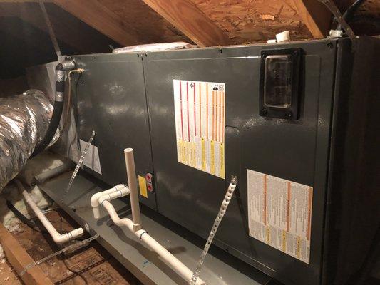 Nice Goodman air handler install.