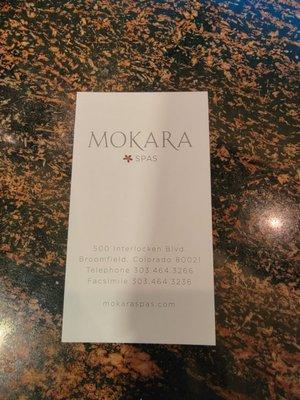 Mokara Spa