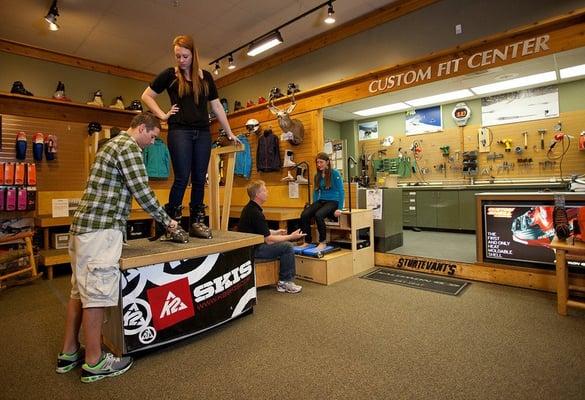 premier ski and snowboard bootfitting lab