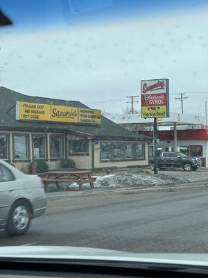 Restaurant front view