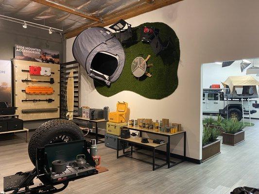 Showroom at Front Runner Experience Center - Agoura Hills, CA