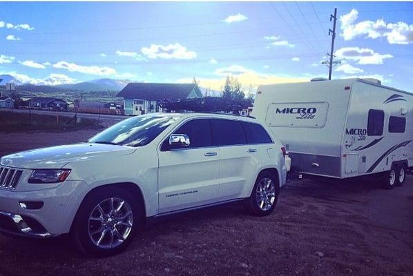 Our fresh Jeep from Tate!!!