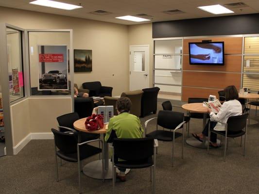 The Customer Lounge at Mike Young Buick GMC