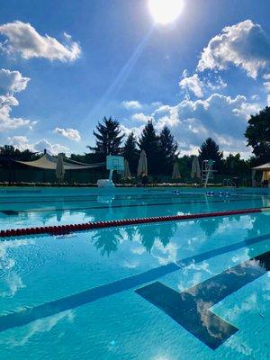 Olympic-size Swimming Pool