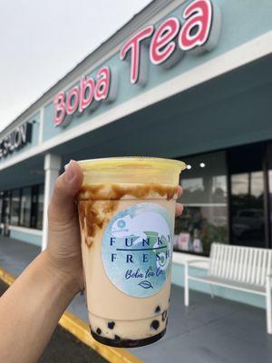 Tiger milk tea