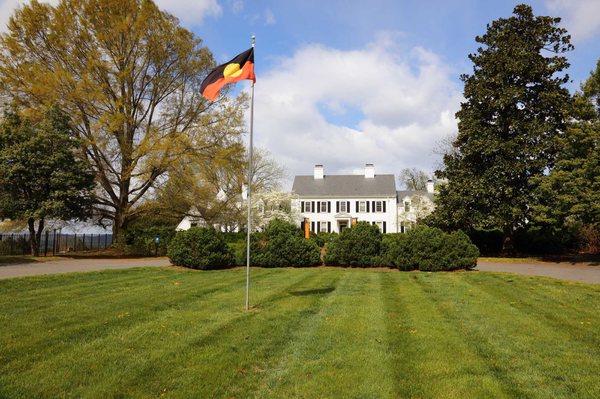 The Kluge-Ruhe Aboriginal Art Collection of the University of Virginia is nestled in a beautiful Neoclassical home in the Pantops area of Ch