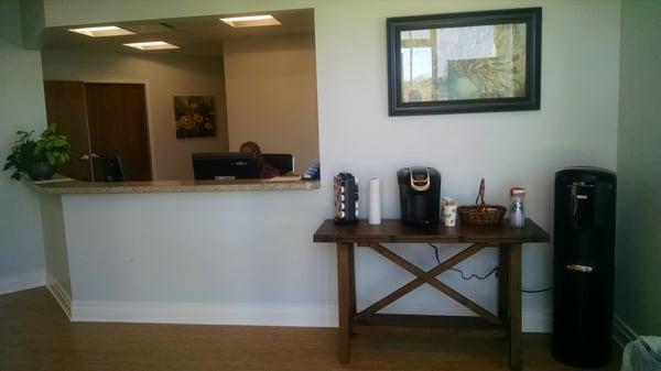 Front desk