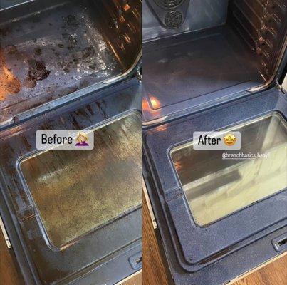 Oven cleaning