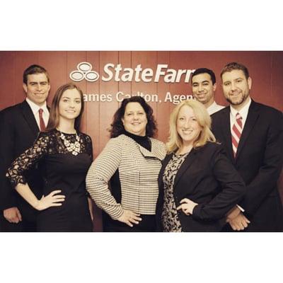 From left to right: Bob Sullivan, Caroline French, Barbara Rocchio, Betsy Simpkins, Mike Ross, and James Carlton