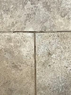 More crumbling grout days after second time around.