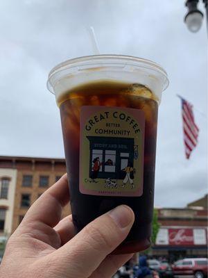 Cold Brew and the Flag!