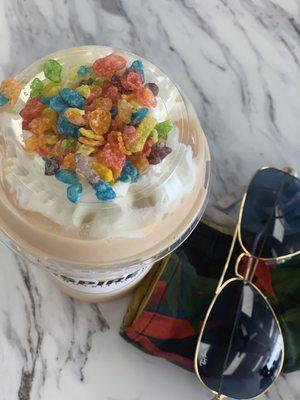 Fruity Pebbles Healthy Shake