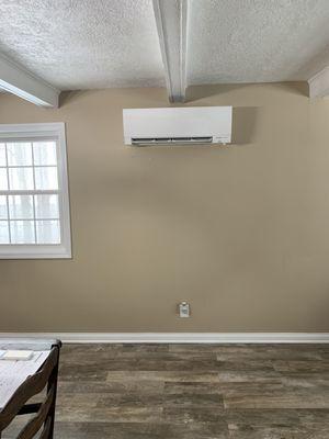 No ductwork? No problem! Indoor unit for a ductless system.