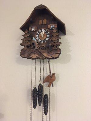 Cuckoo clock (made in Black Forrest, Germany)