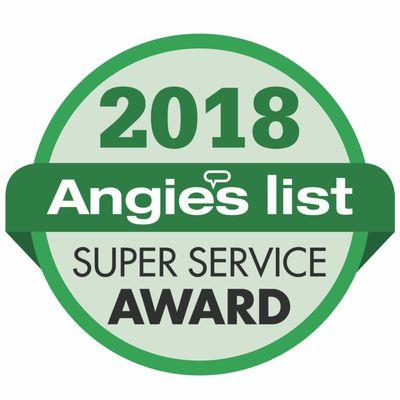 Leonard Mortgage Group was awarded the Super Service Award by Angie's List for consistent 5-star reviews from inception in August 2018.