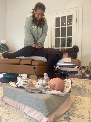 Postpartum chiropractic care.
 
 Prenatal Chiropractor Conyers, GA.