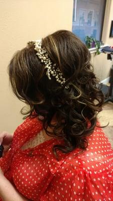 Wedding up-do