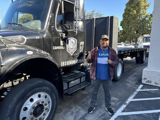 Congratulations on obtaining your CDL Class A license. Great job!