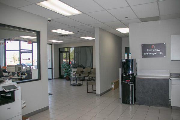 Customer Waiting Area (Interior Space)