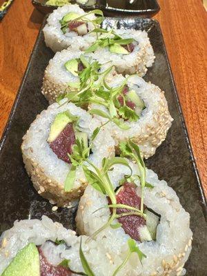 Ahi Tuna Roll.