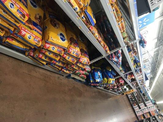 Plenty of pet food as you can see