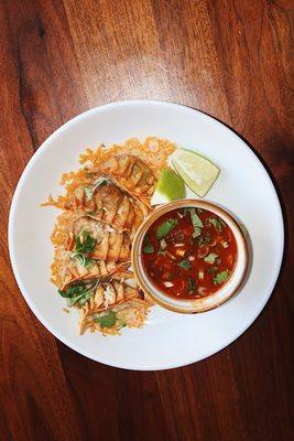 Birria Dumplings