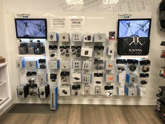 Huge selection of GoPro!