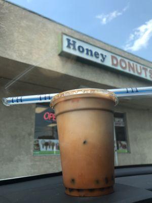 Thai tea boba