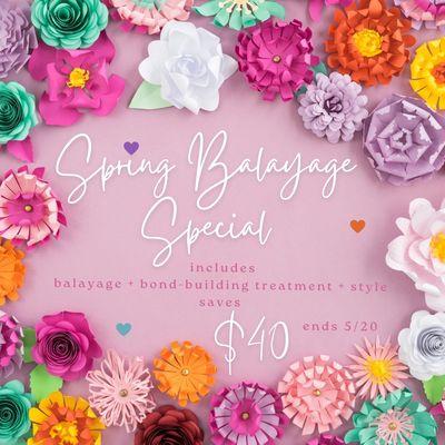 Spring Balayage Promo