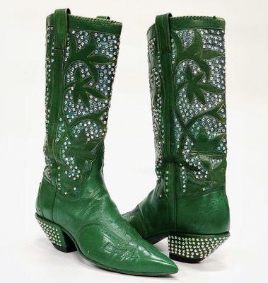 Rare Nudie Cohn Rhinestone Cowboy Boots