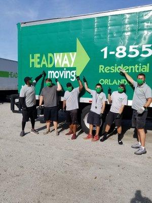 Our happy crew is  ready to move you!