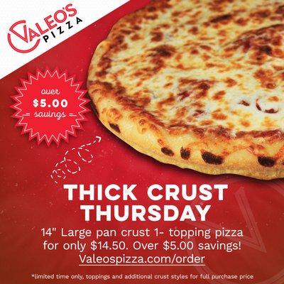 Thick Crust Thursday