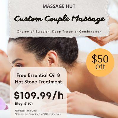 Massage Hut
 840 W Valley Pkwy Ste 280, Escondido, CA 92025
 Call us at 760-737-9777