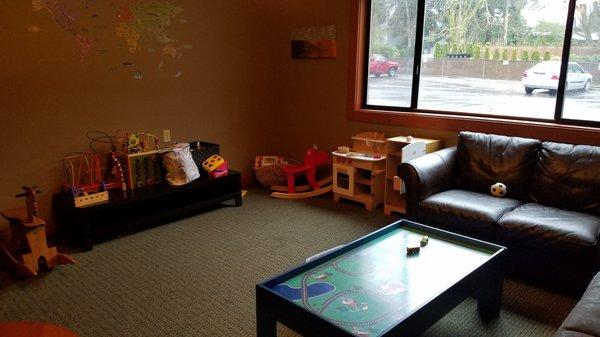 Awesome kids play room with 2 couches!