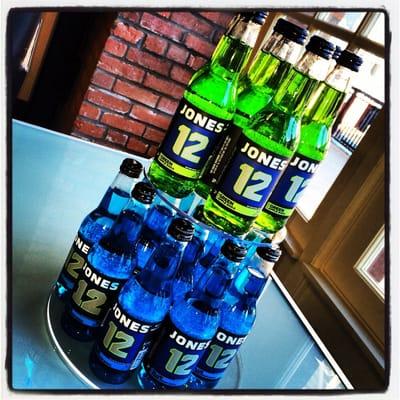 12th man Jones Soda!