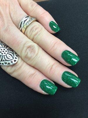 Love love love my st Patrick nails!!