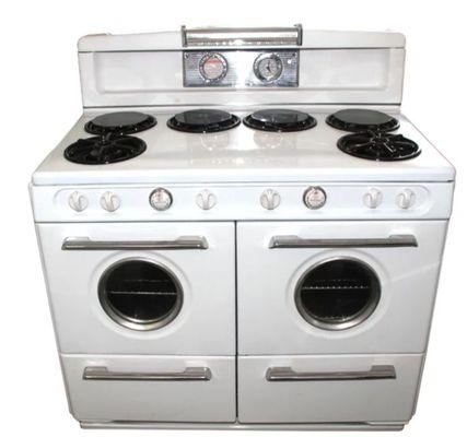 Beautiful 1950's Western Holly, 6 burner double oven