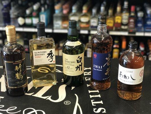 Largest Selection Japanese Whiskey