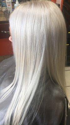 Platinum blonde