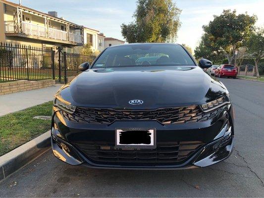 Front KIA k5 GT line