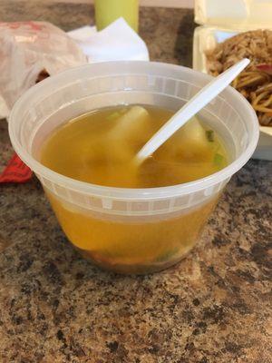 Won ton soup