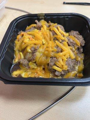 Pot roast potato bowl